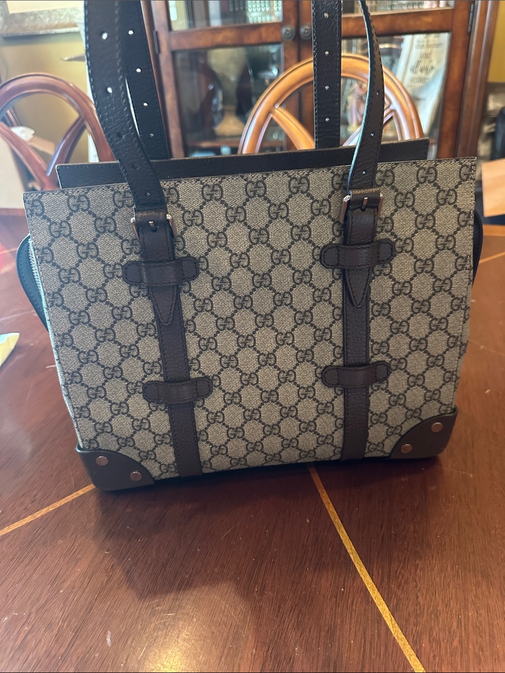 Gucci Trunk tote - excellent condition